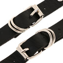 Lady PU Leather Leg Garter Strap Thigh High Stocking Corset Belt Metal Clips