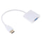 1Pcs HDMI to VGA converter adapter HD 1080P WhiteEBJC&j