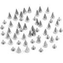 100x 14mm Cone Spikes Screwback Studs Leather Craft DIY Goth Punk Spot Practical