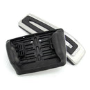 1X(2Pcs Automotive Stainless Steel Acceleration Brake Pedal For Audi Q7 Por
