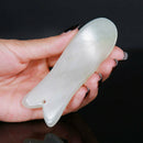 2X Natural Facial Gua Sha Jade Stone Guasha Board Scrape Therapy Massag GKD