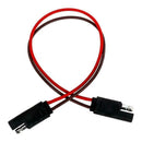Trailer Flat Plug 2Pin 2x18AWG Extension Cable Trailer Signal Light Display