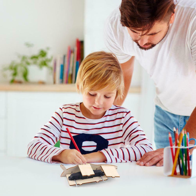 Kids Inertial Car Toys Kit DIY Educational Physics Science Assemble Craft