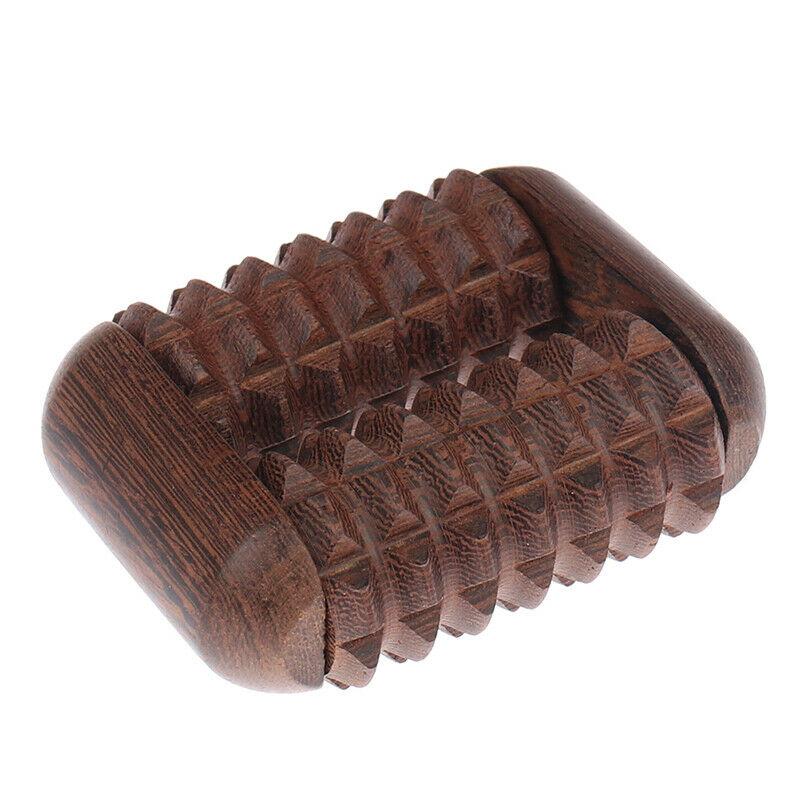 Wenge Hand Reflexology Massage Tool Palm Massager Roller Press Point  ScrapSEAU