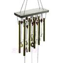 Wooden Metal 10 Tube Wind Chimes Mobile Windchime Church Bell Hanging Decor
