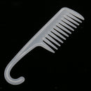 Plastic Heat-resistant Large Wide Tooth Comb Detangling Hairdressing Comb