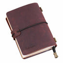 Handmade Traveler's Notebook, Leather Travel Journal Notebook for Men & Wom P2Q8