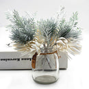 1X Artificial Flowers Pine Grass Flower Wedding Craft Scrapbook Christmas Dec JR