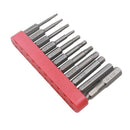 11Pcs Hex Wrench Set Hex Bit Electrician 50Mm Hex with Magnetic Inch Hex He