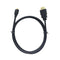 1m Black 4K Video Adapter Home HDMI Cable Portable Stable HD For Raspberry Pi 4B