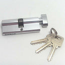 X70 SilverTone Cylinder Hardware Indoor Aluminum Security Gate Door  Dwgp