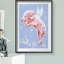5D DIY Full Drill Diamond Painting Pig Embroidery Mosaic Craft Kits Decor