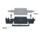Universal Tempered Screen Protector Film Pasting Installation Tool under 6inches