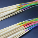 Multicolor Tube 18 Size/Set Bamboo Circular Crochet Knitting Needles Set 12
