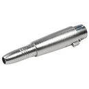 Xlr 3 Pin Female To 6.35Mm Female Jack Socket Plug Audio Microphone Connect A5Y2