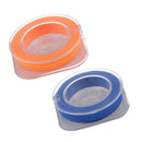 2pcs Fishing Rod Guides Fixing Line Eye Rings Wrapping Thread Blue,Orange