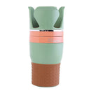 Multifunctional Car Cup Holder Drinking Bottle Sunglasses Mobile Phone Organizer