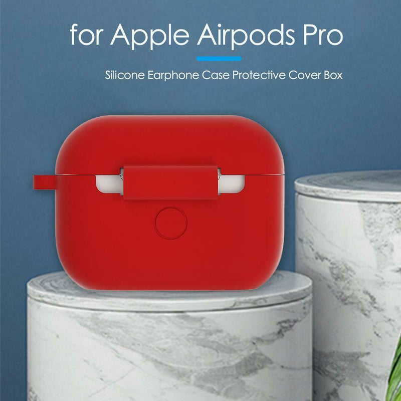 Silicone Earbuds Case Bluetooth Wireless Earphones Protector for Airpods Pro