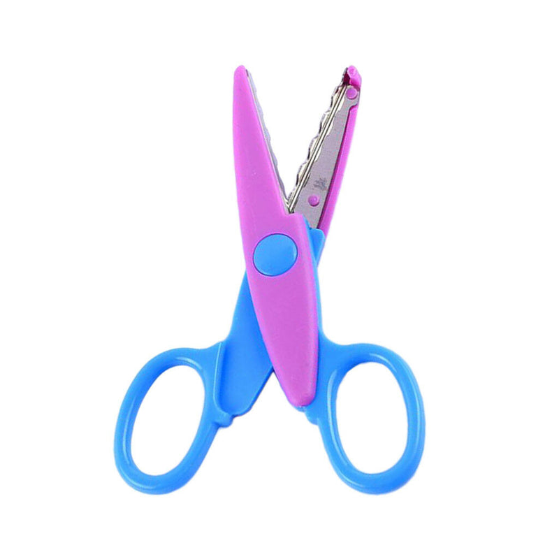 Students Art Projects Tool Album Scrapbooking Safe DIY Craft Scissors