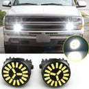2x Universal 3157 LED Bulbs White 4014 SMD Driving Daytime Running Light DRL New