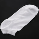 10 Pairs Leisure Sports Elastic Ankle Low Cut Socks for Girl - White