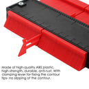 2 Pieces Contour Gauge Duplications 5 inch and 10 inch Profile Copy Tool Sh P9U3