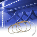 Wireless PIR Motion Strip Light Sensor 1M 30 LED Cabinet operated by batter