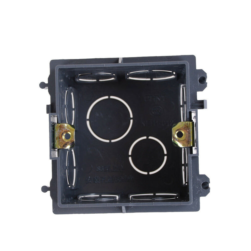 Wall Light Touch Switch Mounting Box White PVC Materials JR