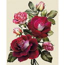 5D DIY Full Drill Diamond Painting Cross Stitch Embroidery Kit (Flower03)