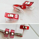 100Pcs Plastic Holding Clip for Crafts Quilting Sewing Knitting Crochet DIY Set
