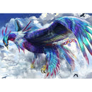 5D Full Round Drill Diamond Painting DIY Colorful Bird Rhinestone Picture