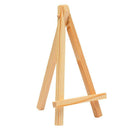 50 Pcs Mini Wooden Table Easel Desktop Name Card Picture Stand Display Ease