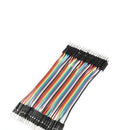 40pcs 10CM Male To Male Jumper Wire Ribbon Cable for Arduino BreadboardBX