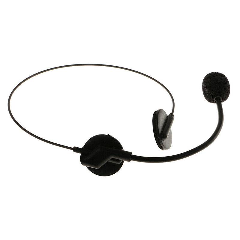 10 Pieces Novelty Black Headset Mic Microphone Toys Men Women Fancy Dress Party