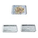 10pc Grilling Trays Rectangular Grill Plate Cake Plate BBQ Camping Hiking
