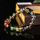 Feng Shui Buddha Beads Five-element Porsperity Attract Wealth Good Luck Bracelet