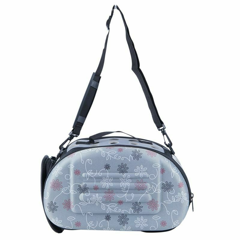 Pet Dog Cat Sided Carrier Foldable Travel Tote Shoulder Bag Portable Cage K V1J1