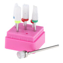 Ceramic Nail Drill Bits Set 7Pcs Safety Acrylic Nail Polishing Drill Bit