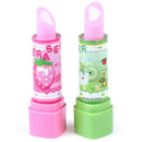 1PC Child Lipstick Shaped Eraser Student Stationery Xmas Gift Pencil Erasers  BX