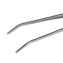 2 pcs 30cm Stainless Steel Tweezers Pet Insects Gardening Feeding Tool