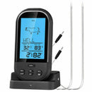 Double Probes Wireless Digital Kitchen Thermometer Lcd Display Temperature  O1A7