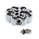 Cremation Ash Urn Necklace Keepsake Tree Of Life Pendant 316L Stainless
