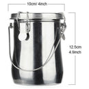 Stainless Steel Paint Brush Washable Portable Color Container With Leak-Pro