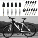 10pcs Presta Valve Cores+ 10pcs Valve Stem Caps w/ Wrench Bicycle Tool Kit