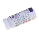 50Pcs 5in1 pool spa water test strips chlorine bromine PH alkalinity hardnessLJ