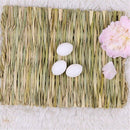 Rabbit Mat,Grass Mats For Rabbits,Safe & Edible Rabbit Mats For Cages,Bunny V7P9