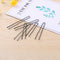 100pcs Black Waved U-Shaped Hair Bobby Pins Women Metal Hair Styling Clips