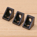 10pcs Aluminium Angle Corner Joint Right Angle Brackets Furniture Fittings