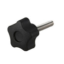 Screw on type star head Thumbscrew Locking screw Grip M6 x 30mm Y7R1
