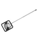1pc Fish Tank Rectangle Frame Telescopic Handle Fishing Landing Net Fish 3C